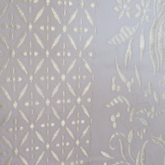 Champagne Cotton & Silk Tablecloth, Decorative, New/Vintage, - Picture 7 of 14